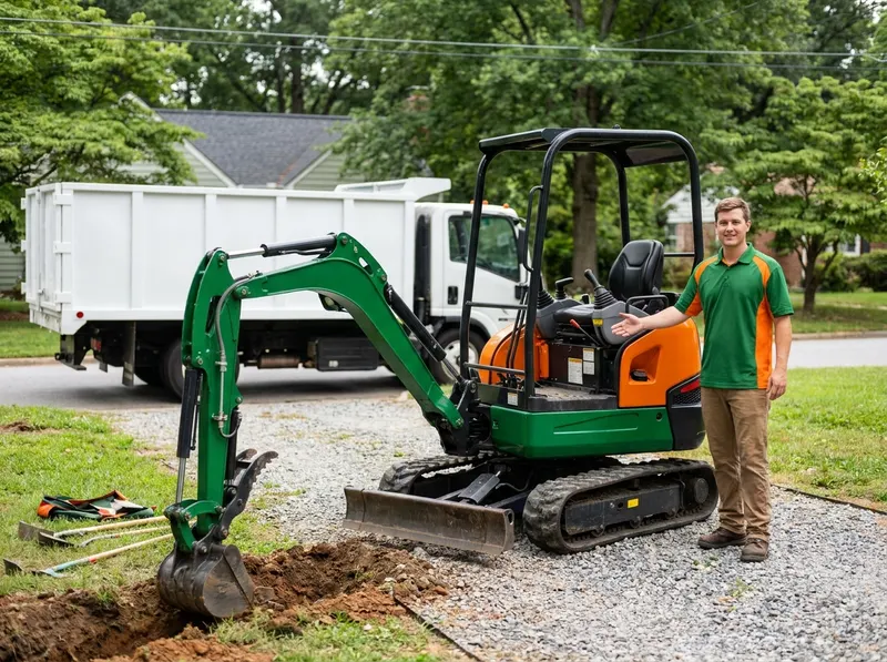 Compact Mini Excavators in Durham, NC