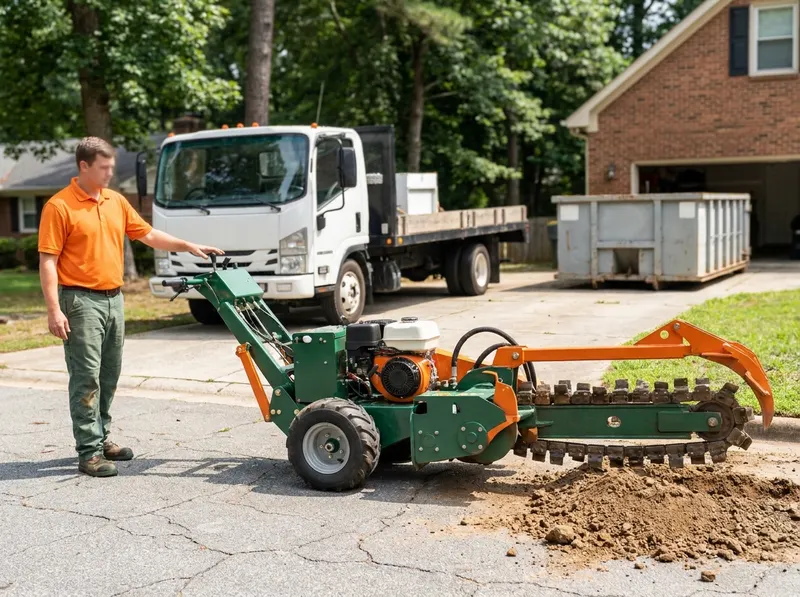 Trenchers and Ground Boring in Durham, NC